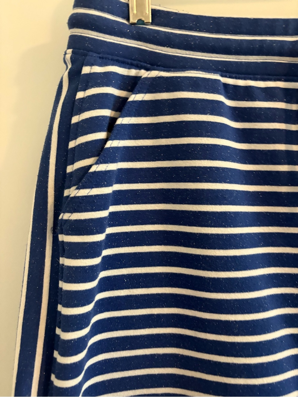 Talbots  Striped  Drawstring Skirt - Picture 2 of 6